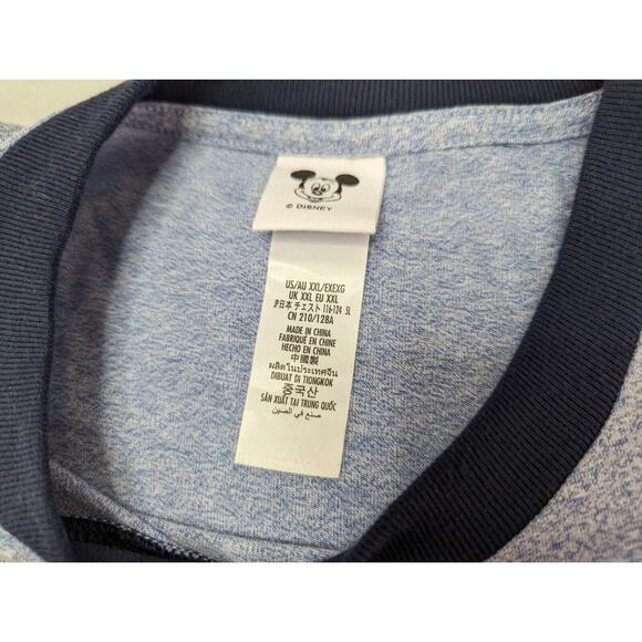 2XL NEW Walt Disney World Parks Blue Mickey Mouse Shirt NWT - Picture 9 of 16